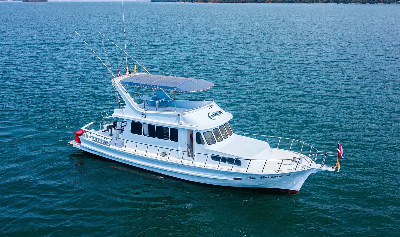 Private fishing day: Racha Yai on an 18-metre cruiser