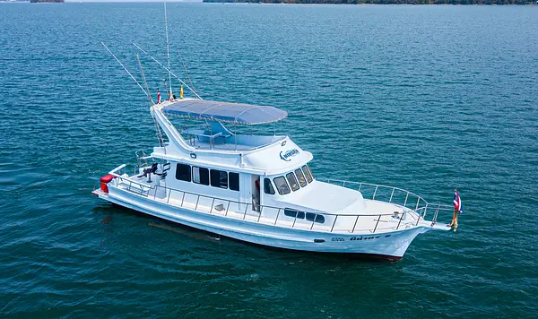 Private fishing day: Racha Yai on an 18-metre cruiser